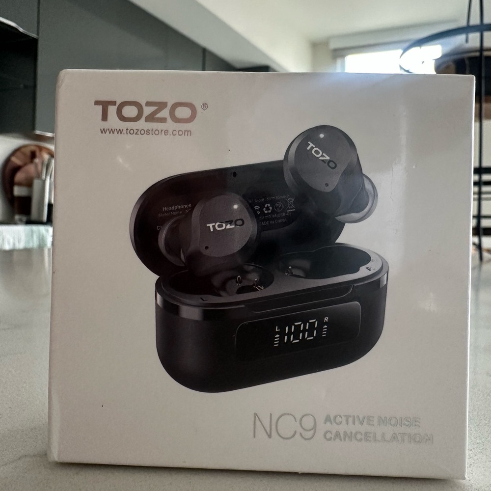 TOZO NC9 Wireless Earbuds - Black